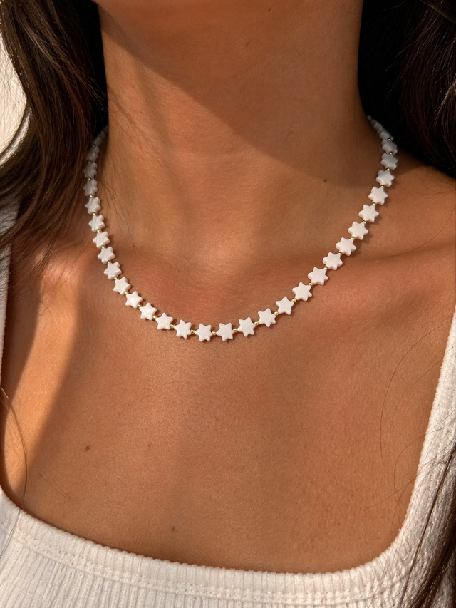 White Star Necklace