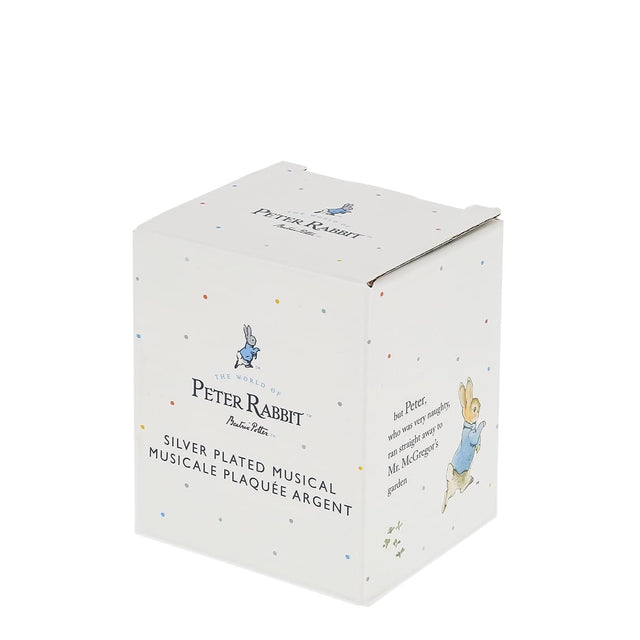 Beatrix Potter Silver Plated Music Box