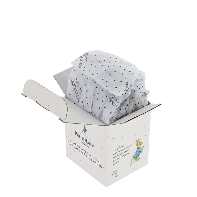 Beatrix Potter Silver Plated Music Box