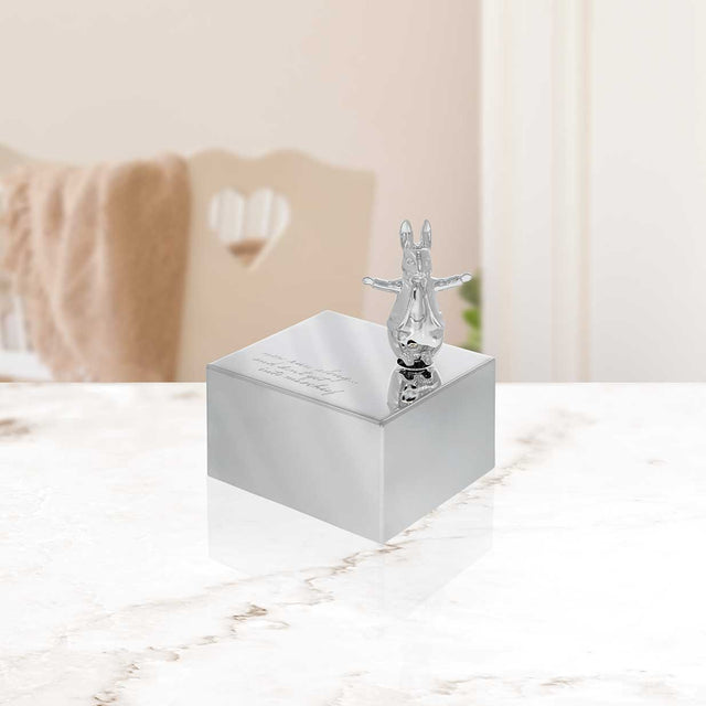 Beatrix Potter Silver Plated Music Box
