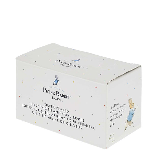 Beatrix Potter Silver Plated Tooth & Curl Box