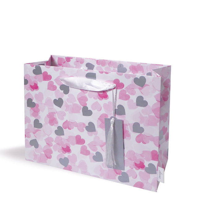 Confetti Hearts Gift Bag Medium
