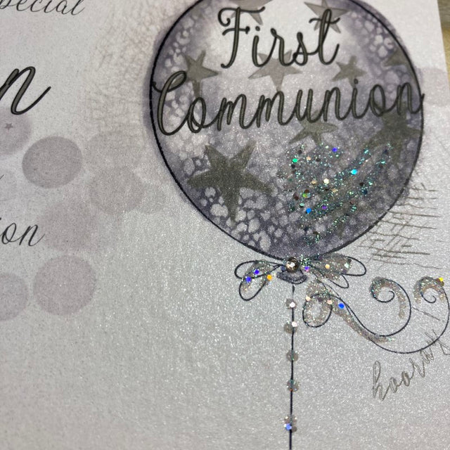 1st Communion Son Card
