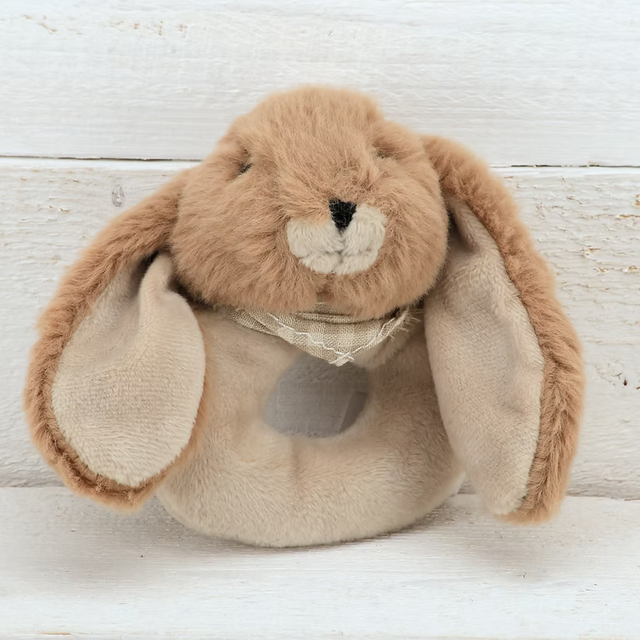 Bunny Rattle Brown