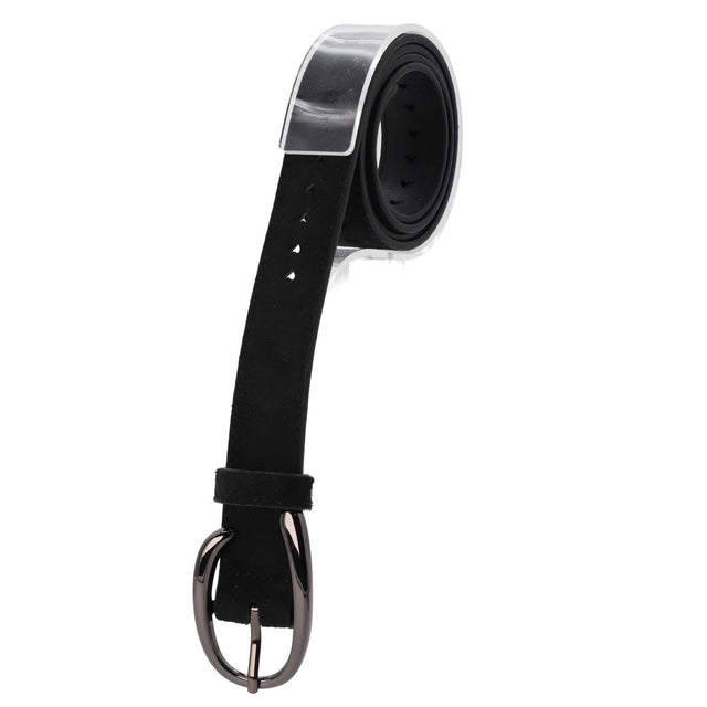 Constellation Leather Belt - Black
