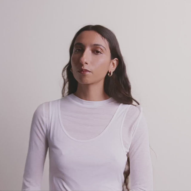 Pilgrim Scottie Hoop Earrings - Gold