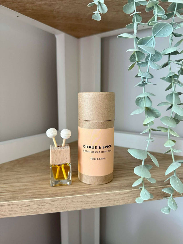 Luxury car fragranced diffuser - Citrus & Spice