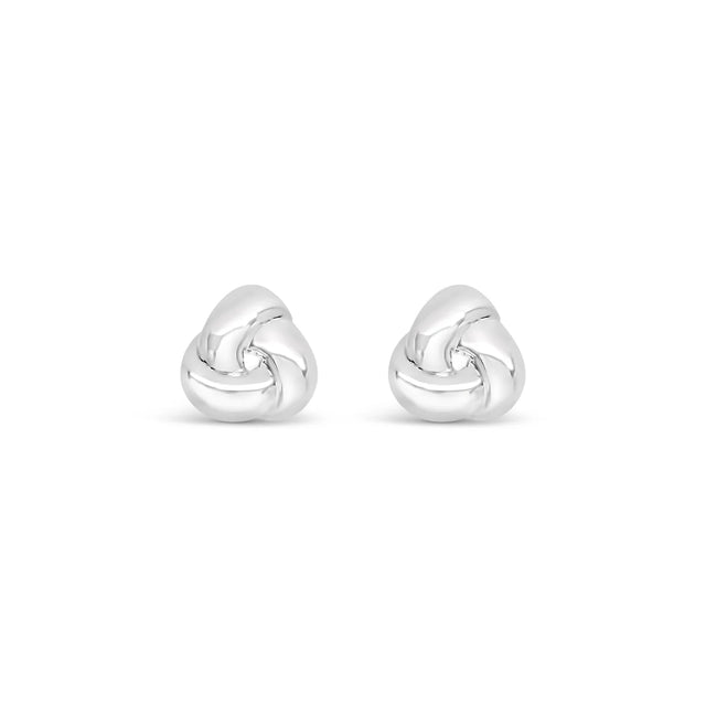 Earrings - Silver Knot