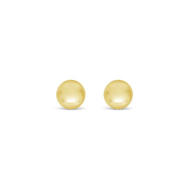 Earrings - Small Gold Stud Ball