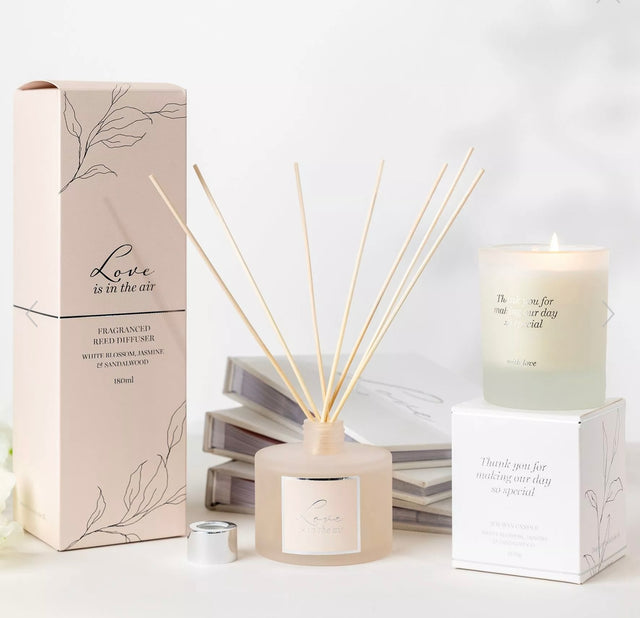 Wedding Thank You Candle