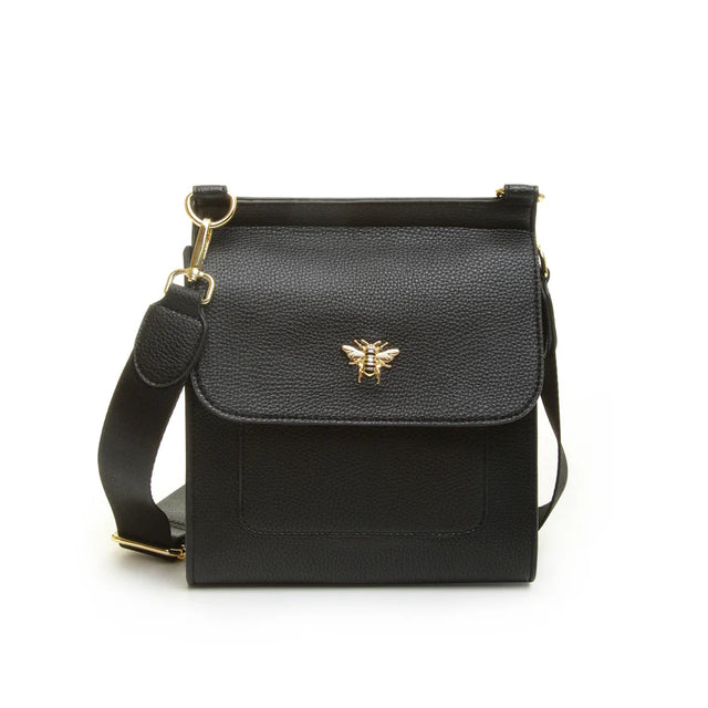 Alice Wheeler Bloomsbury Crossbody Bag - Black