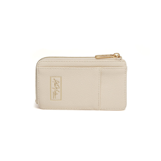 Alice Wheeler Cream Bath Coin/Card Purse