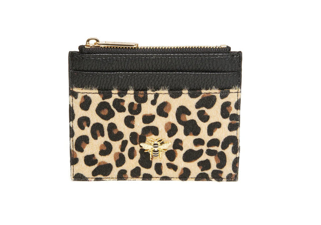 Alice Wheeler Leopard Print Barbican Purse