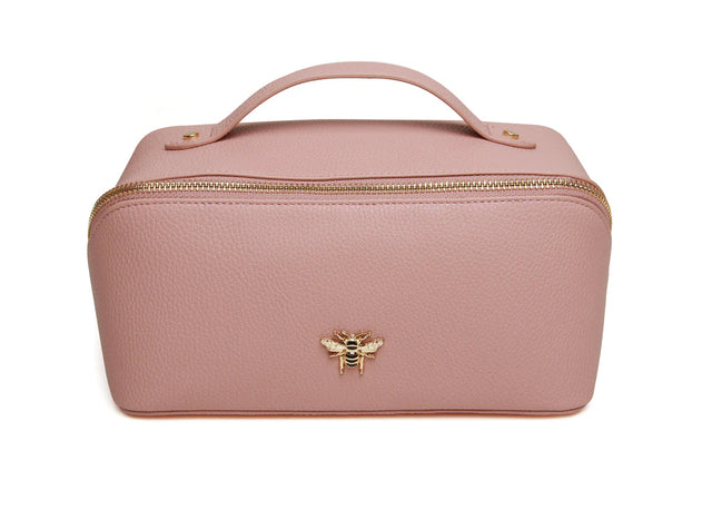 Alice Wheeler Pink Train Case - Mini