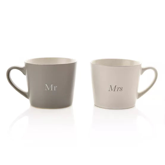 Mr & Mrs Mug Set