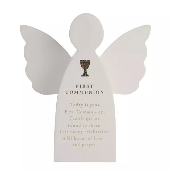 Angel First Communion Plaque