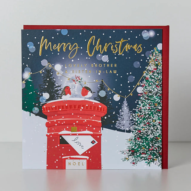 Brother & Sister-in-law Christmas Card