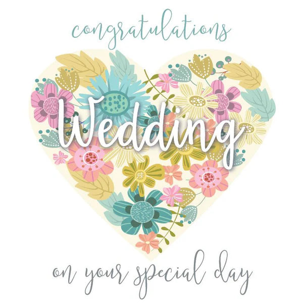 Congratulations Wedding Special Day Card