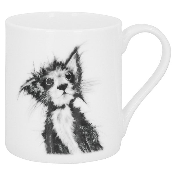 Scatty Cat Bone Chine Mug