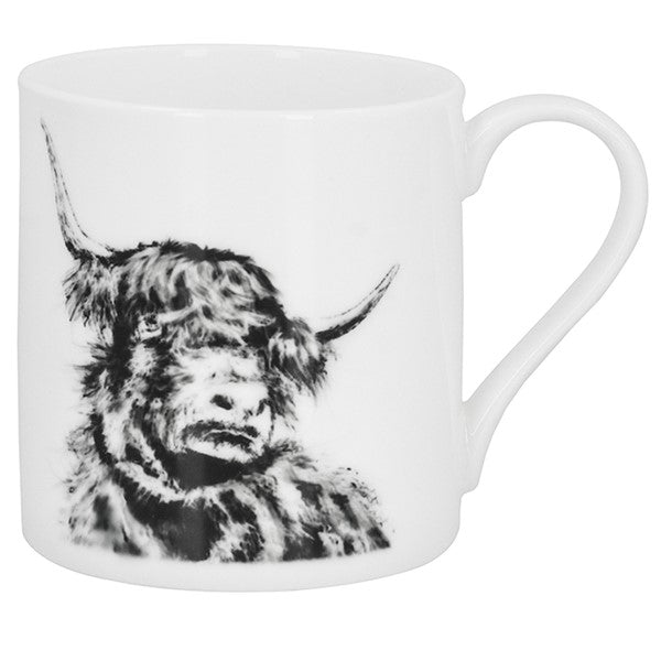 Douglas The Highland Cow Bone Chine Mug