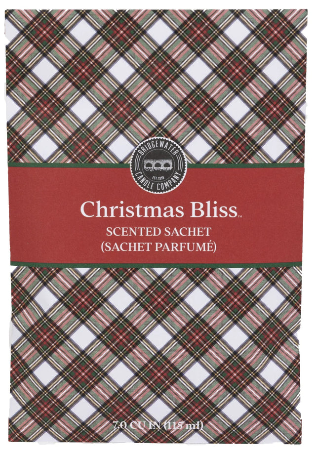 Christmas Bliss Plaid Fragrance Sachet