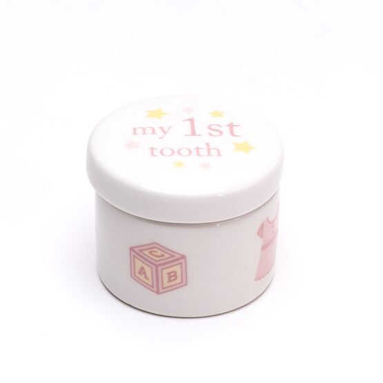 Baby Girl Piggy Bank Set