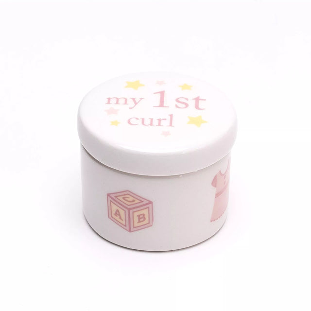 Baby Girl Piggy Bank Set