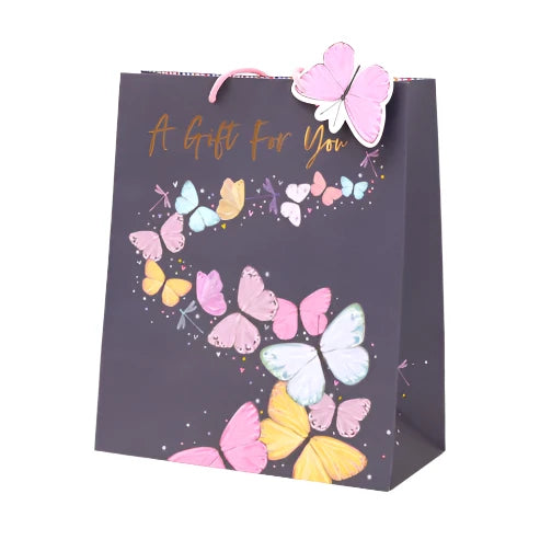 Belly Button Giftware Butterflies Large Gift Bag