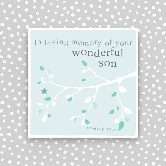 Molly Mae Son Sympathy Card