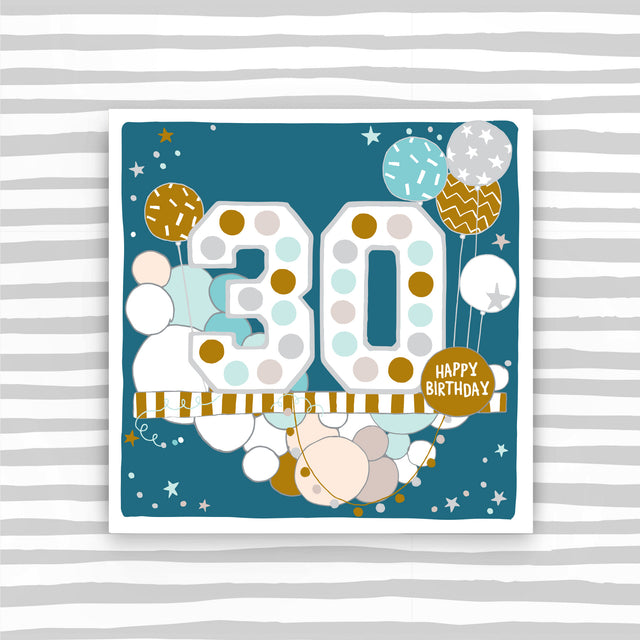30 Birthday Card - Male