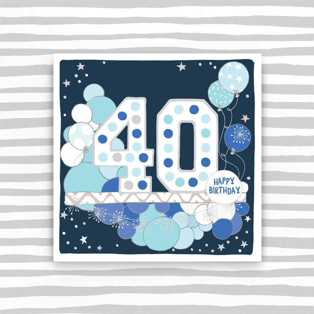 40 Birthday Card - Male