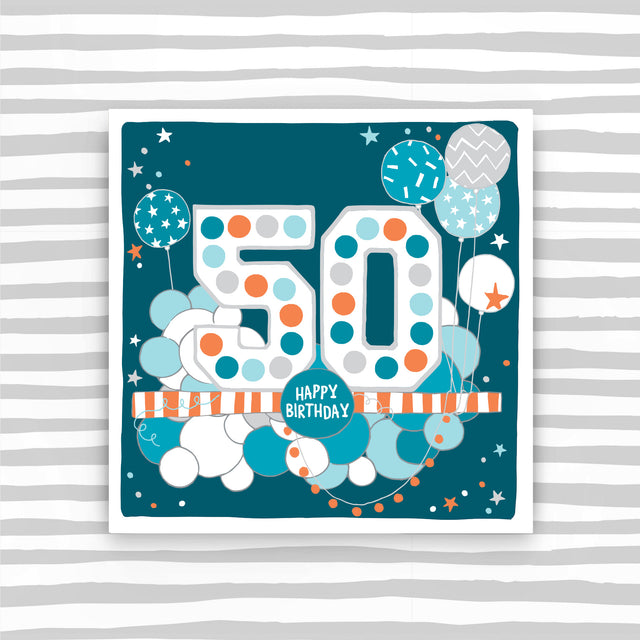 50 Birthday Card - Male