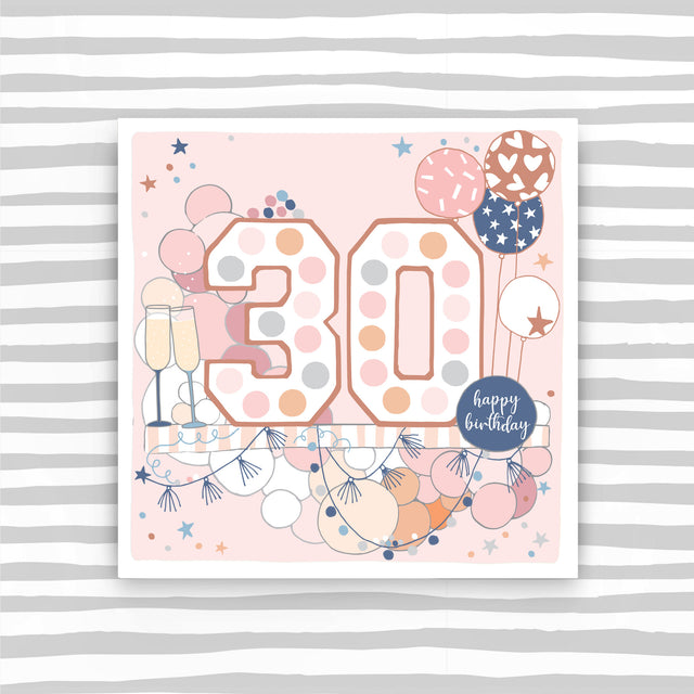 30 Birthday Card - Female