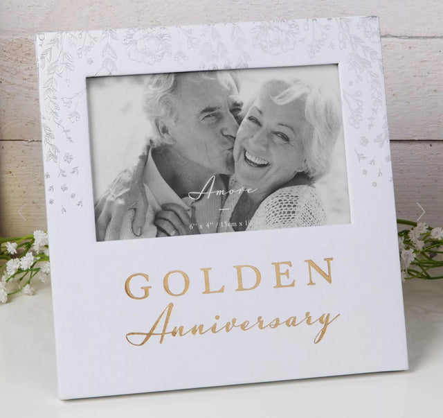 Golden Anniversary 6' x 4' Photo Frame