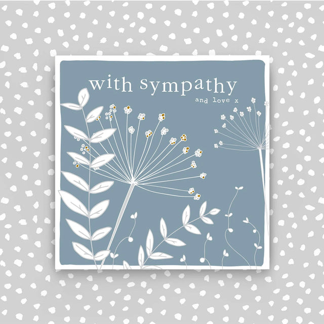 With Sympathy & Love Card