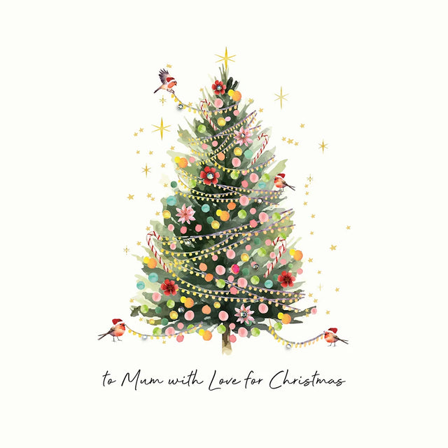 To Mum With Love For Christmas Card