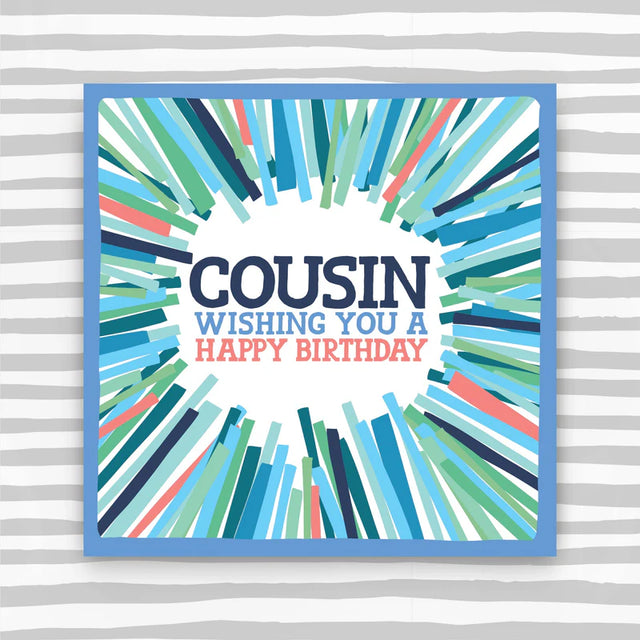 Happy Birthday Cousin Card