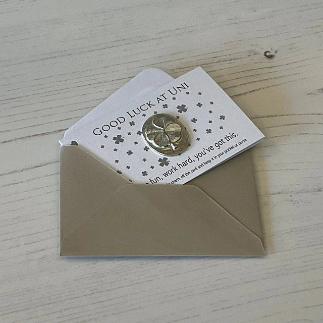 Good Luck at Uni Pocket Card