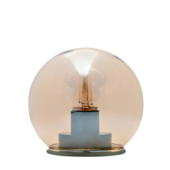Clear Glass Ball with LED Light - Large