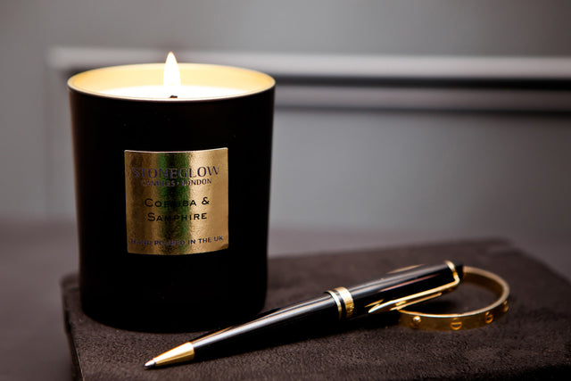 Stoneglow Luna - Copaiba & Samphire Glass Candle