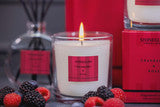 Stoneglow Cranberry & Rose Scented Candle
