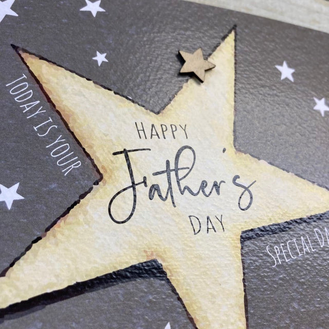 Fathers Day Card - Stars