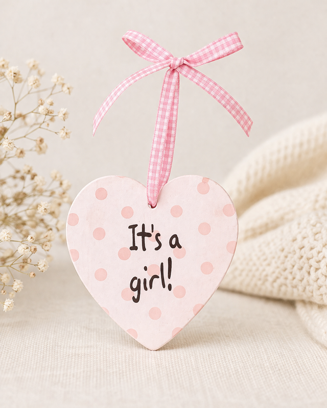 Its a Girl Plaque