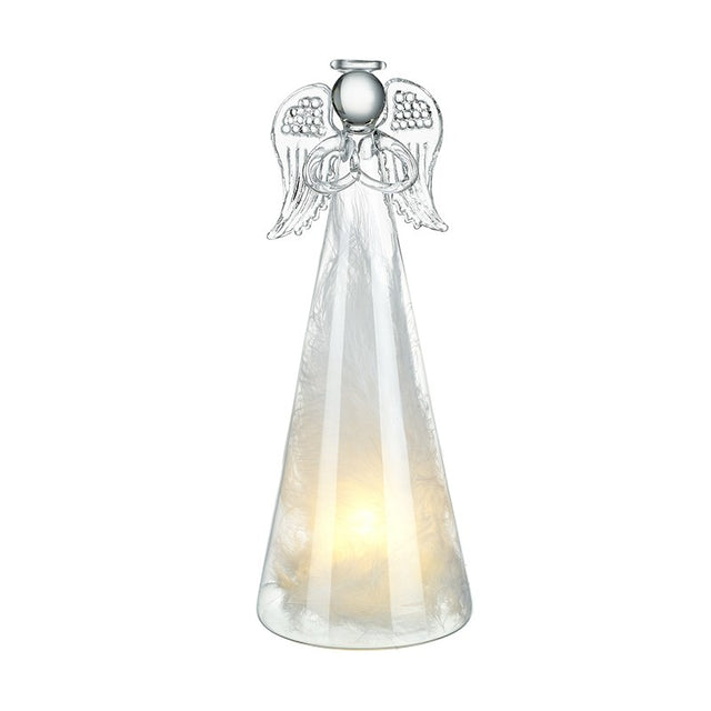Light Up Glass Angel