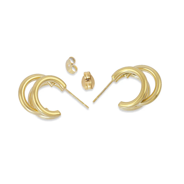 Essentials Glide Earrings - Gold
