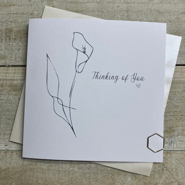 Thinking of You Card - Lily