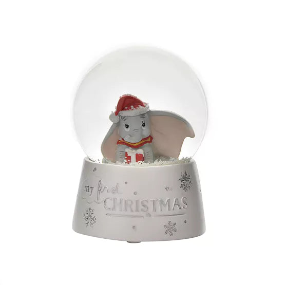 My First Christmas Dumbo Snow Globe