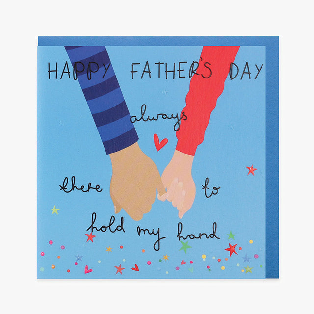 Fathers Day Card - Holding Hands