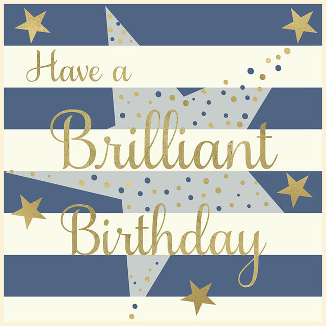 Rush Brilliant Birthday Male