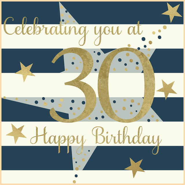 Celebrating You 30 Birthday Card